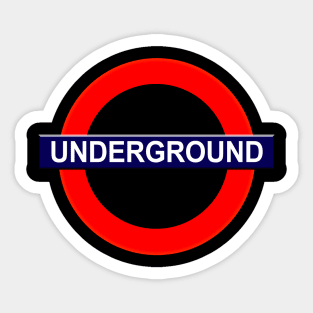 Underground Sticker